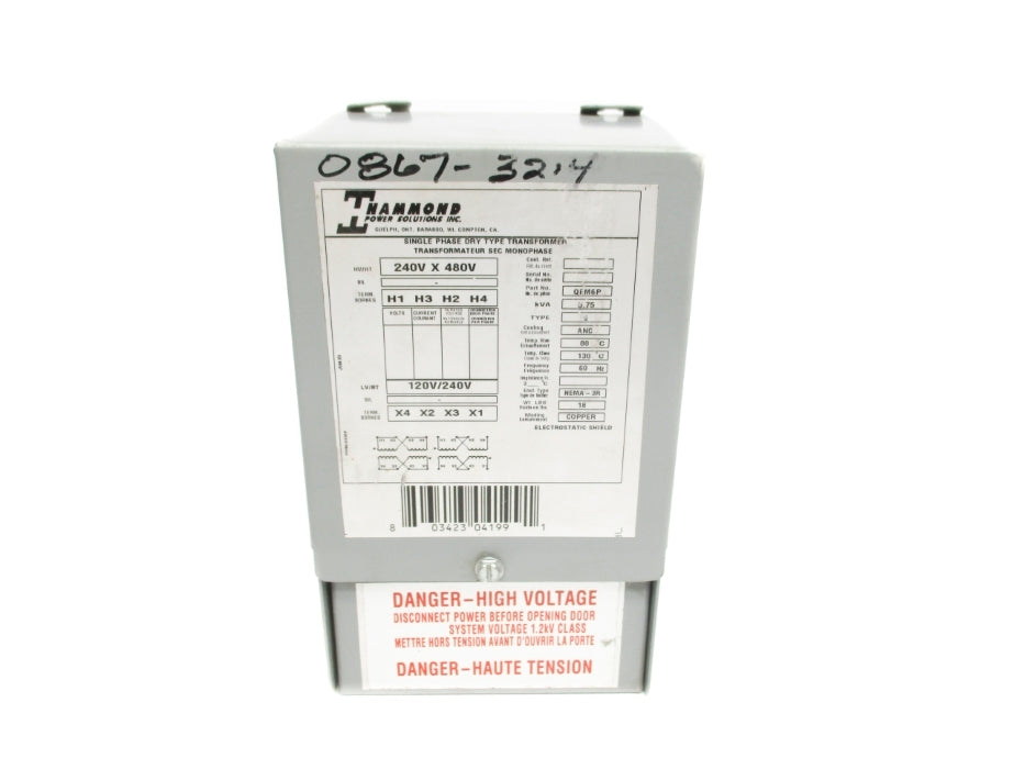 HAMMOND QEM6P .75KVA NSNP