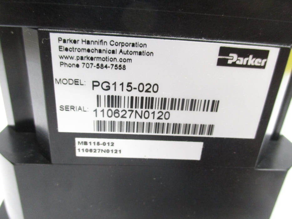 PARKER PG115-020 NSNP