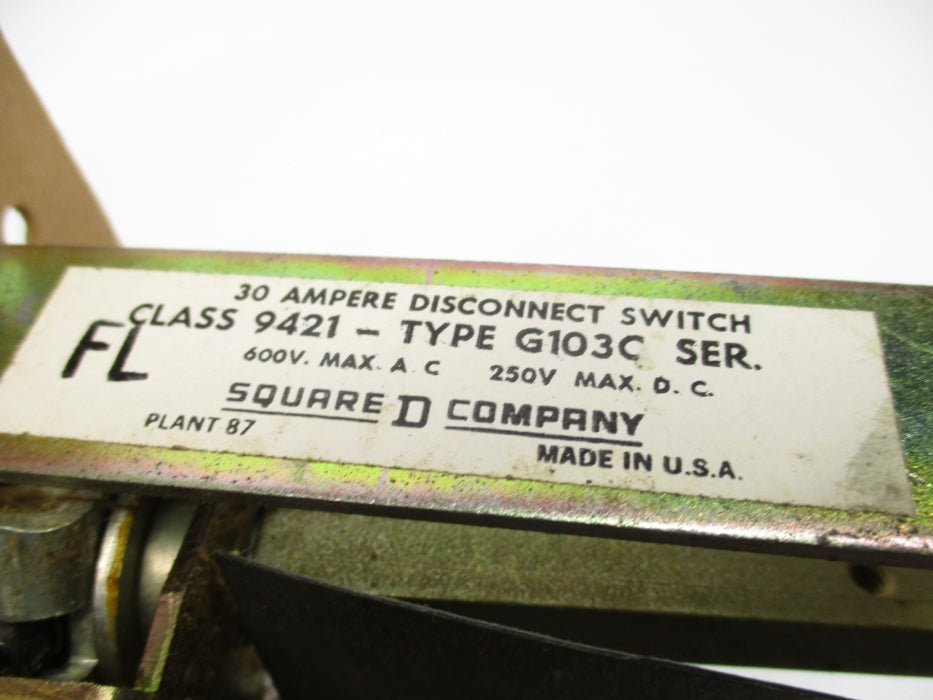 SQUARE D 9421G-103C NSMP