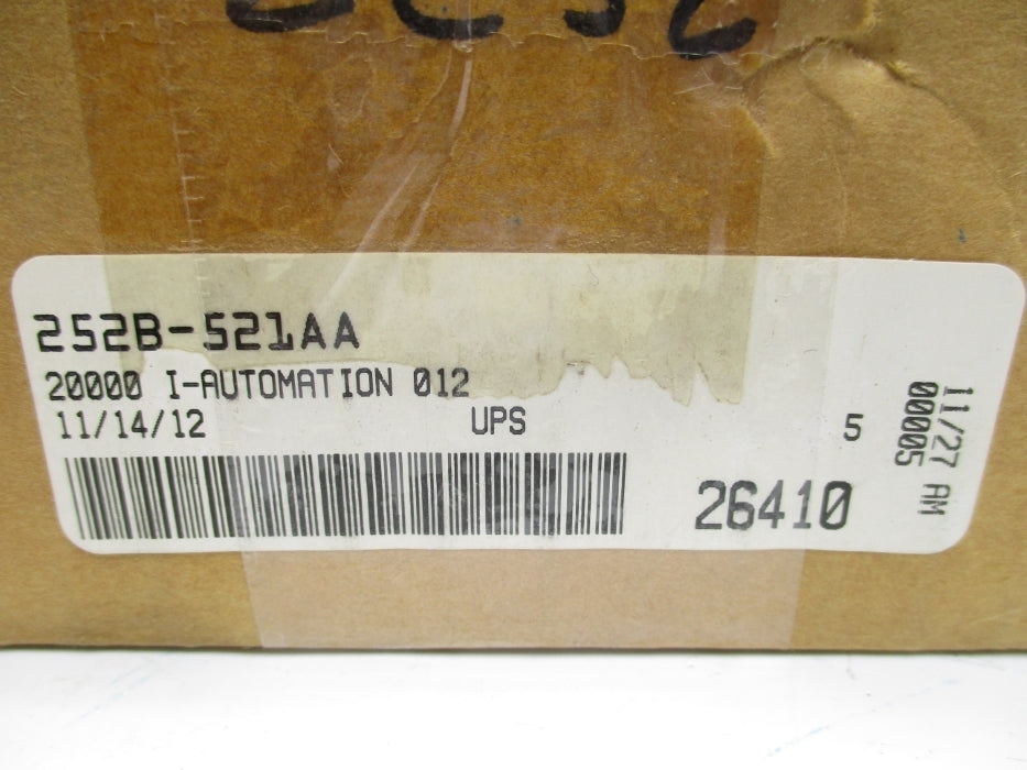 MAC 252B-521AAAA 24VDC0-20PSI NSMP