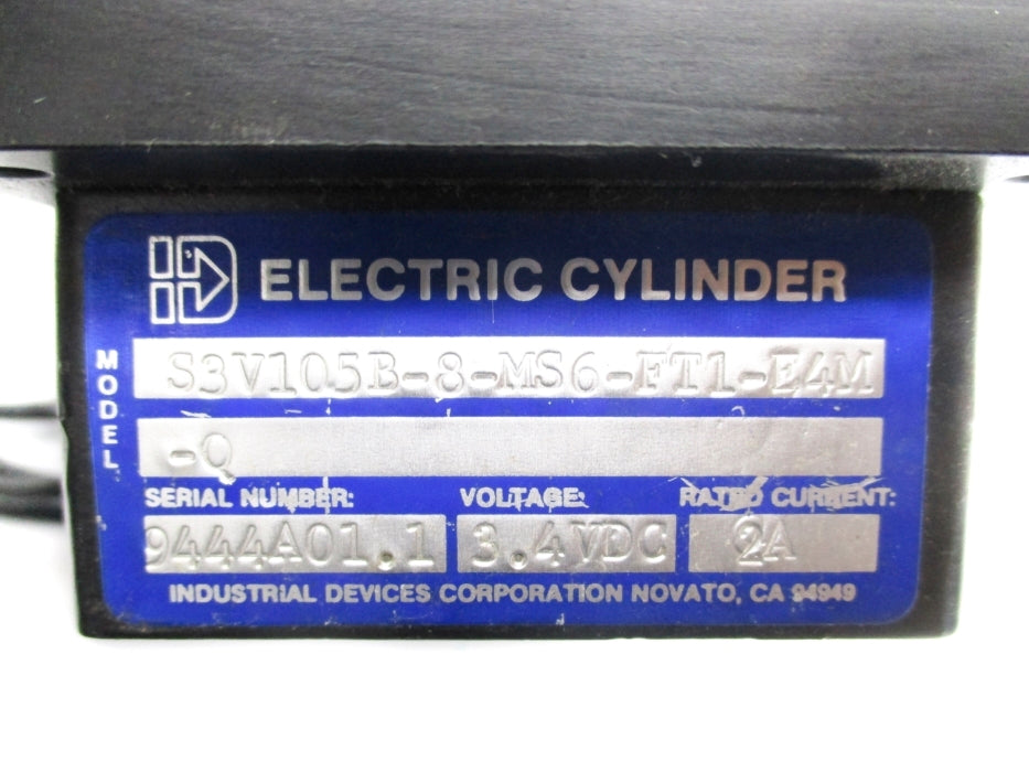 INDUSTRIAL DEVICES S3V105B-8-MS6-FT1-E4M-Q UNMP