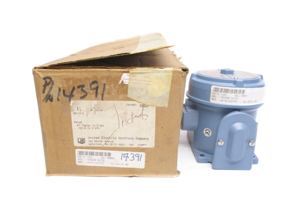 UNITED ELECTRIC CONTROL H121-S126B NSMP