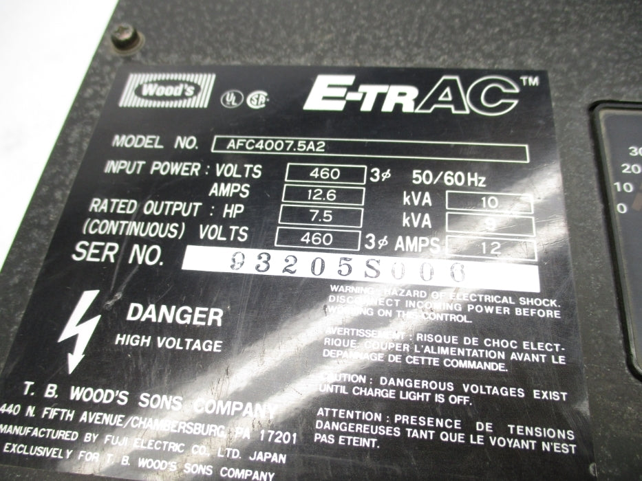 TB WOODS AFC4007.5A2 UNMP