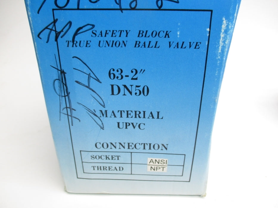 THERMO PLASTIC VALVES 63-2 DN50 NSMP
