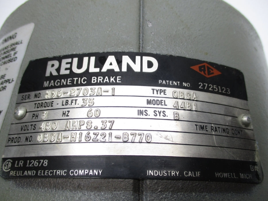 REULAND 0BCA-H16Z21-B770 UNMP
