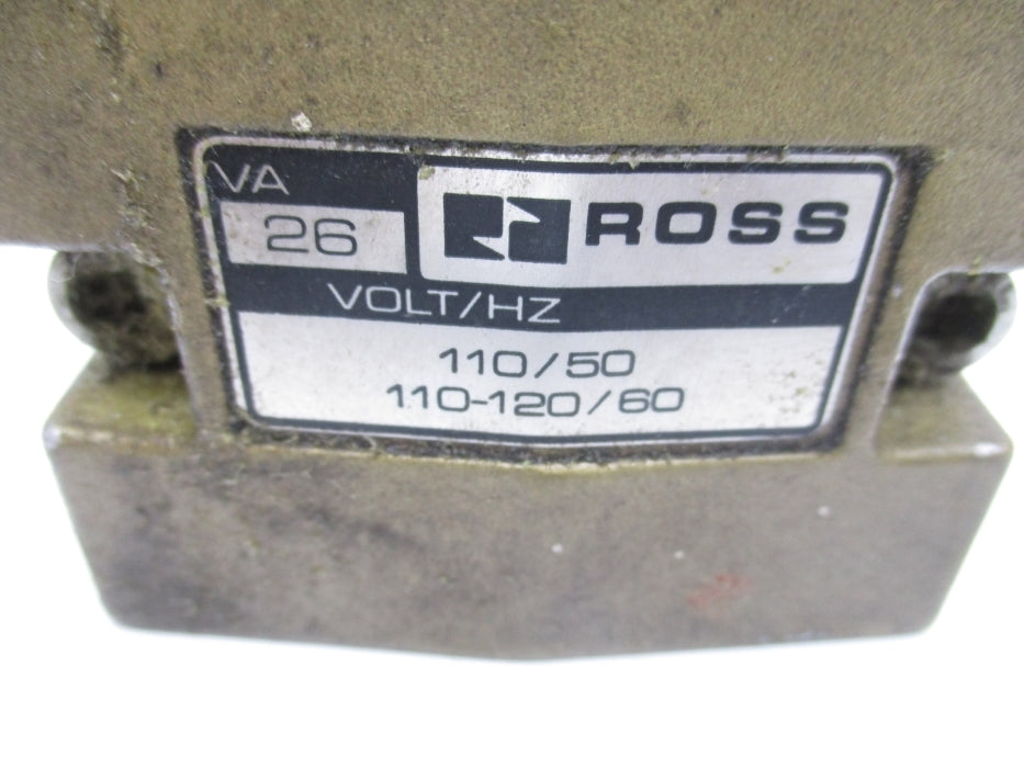 ROSS W7076C4331 1-10BAR 110V/50HZ-110V-120V/60HZ UNMP