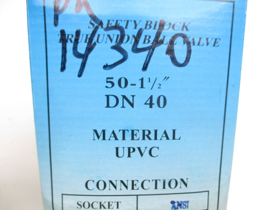 THERMO PLASTIC VALVES 50-1 1/2 DN40 NSMP