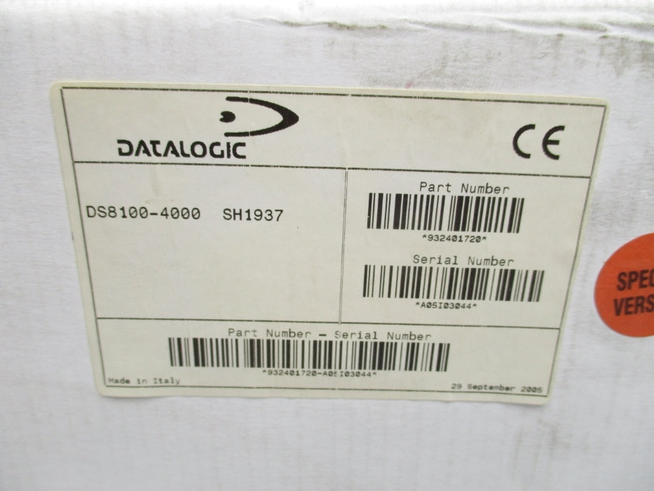 DATALOGIC DS8100-4000 932401720 NSFS