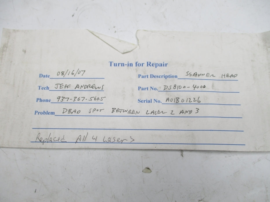 DATALOGIC DS8100-4000 REMAN