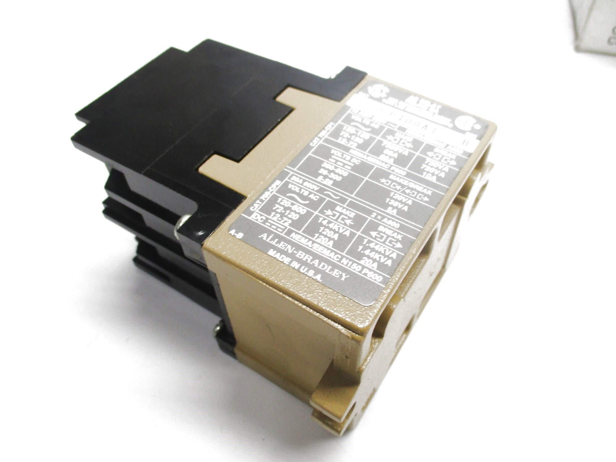 ALLEN BRADLEY 700-P400A1 SER. B 115-120V (BK/GR) NSMP