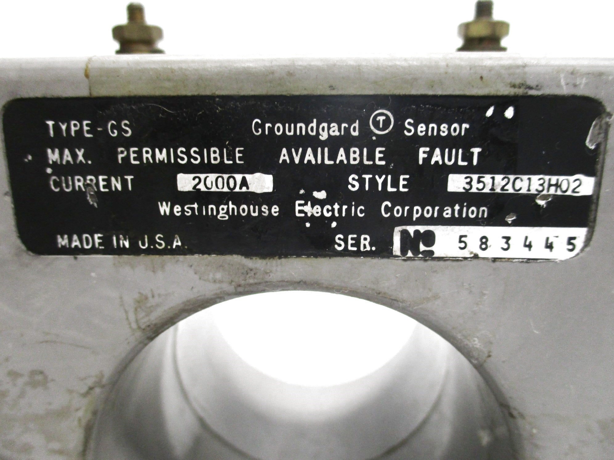 WESTINGHOUSE 3512C13H02 NSNP
