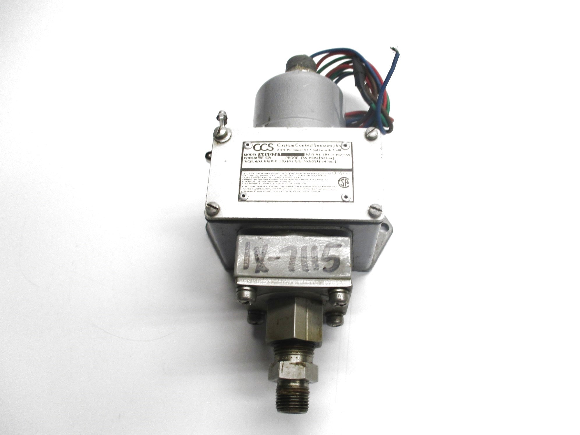 CUSTOM CONTROL SENSOR 646GZE1 UNMP