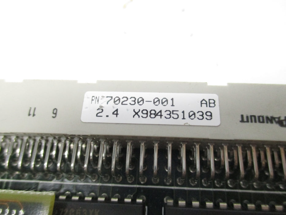 XYCOM XVME-230 70230-001 NSMP