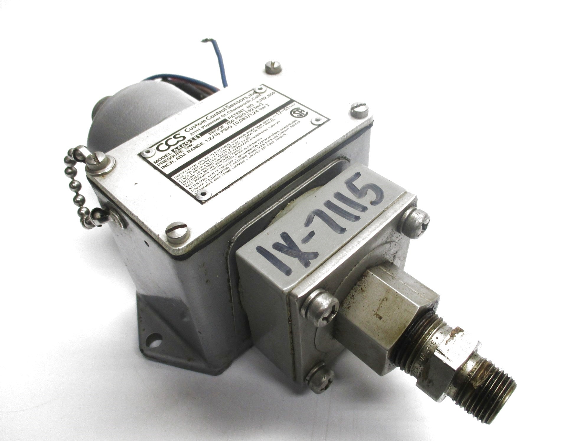 CUSTOM CONTROL SENSOR 646GZE1 UNMP