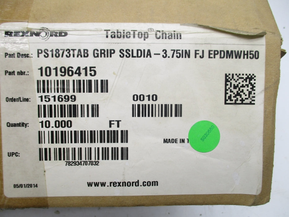 REXNORD PS1873TAB 10196415 UNMP
