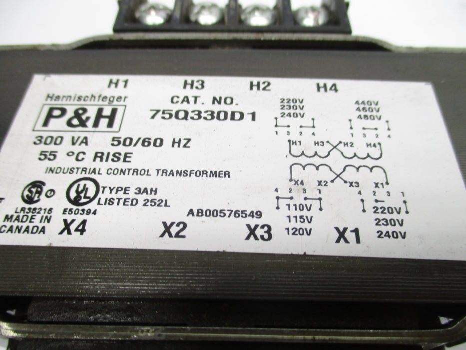 P&H 75Q330D1 300V NSNP