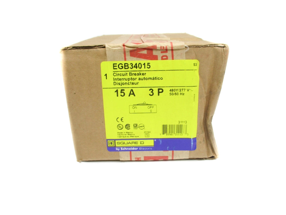 SQUARE D EGB34015 277V 15A NSFS