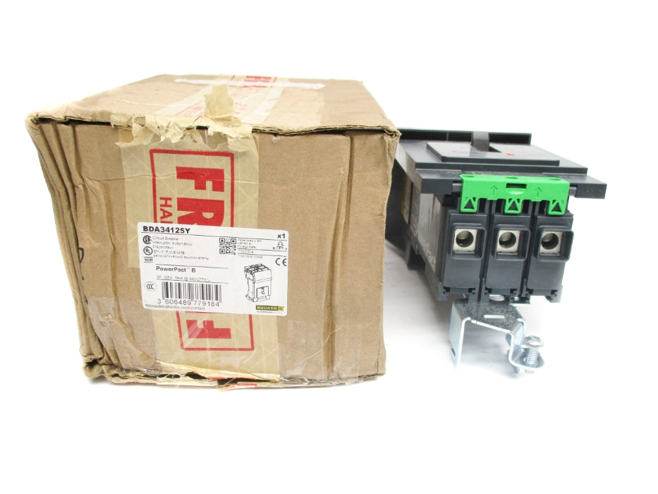 SQUARE D BDA34125Y 277V 125A  NSMP