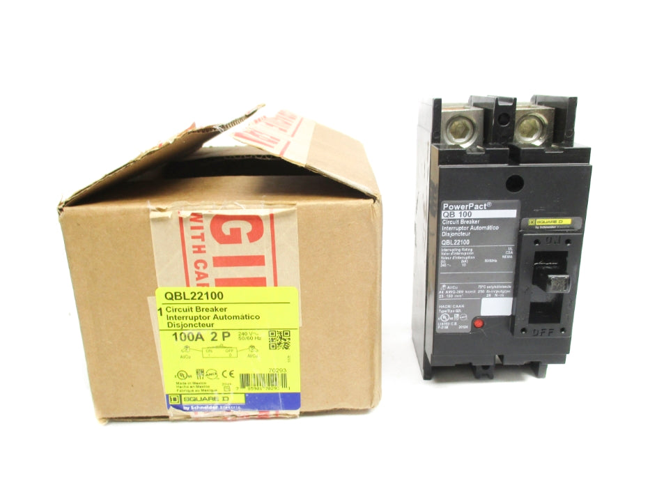 SQUARE D QBL22100 240V 100A NSMP