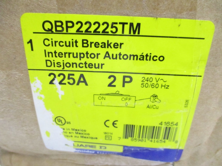 SQUARE D QBP22225TM 240V 225A NSMP