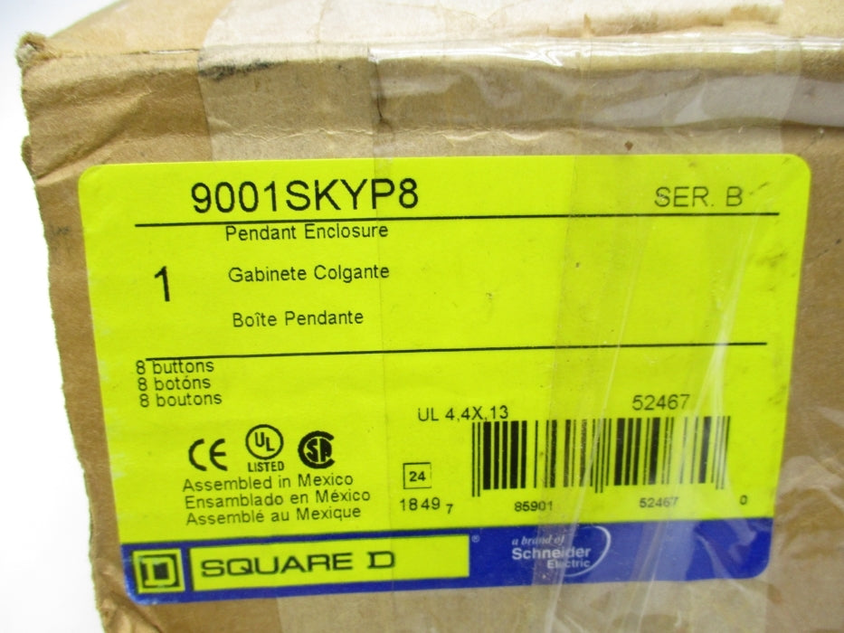 SQUARE D 9001SKYP8 SER. B NSMP