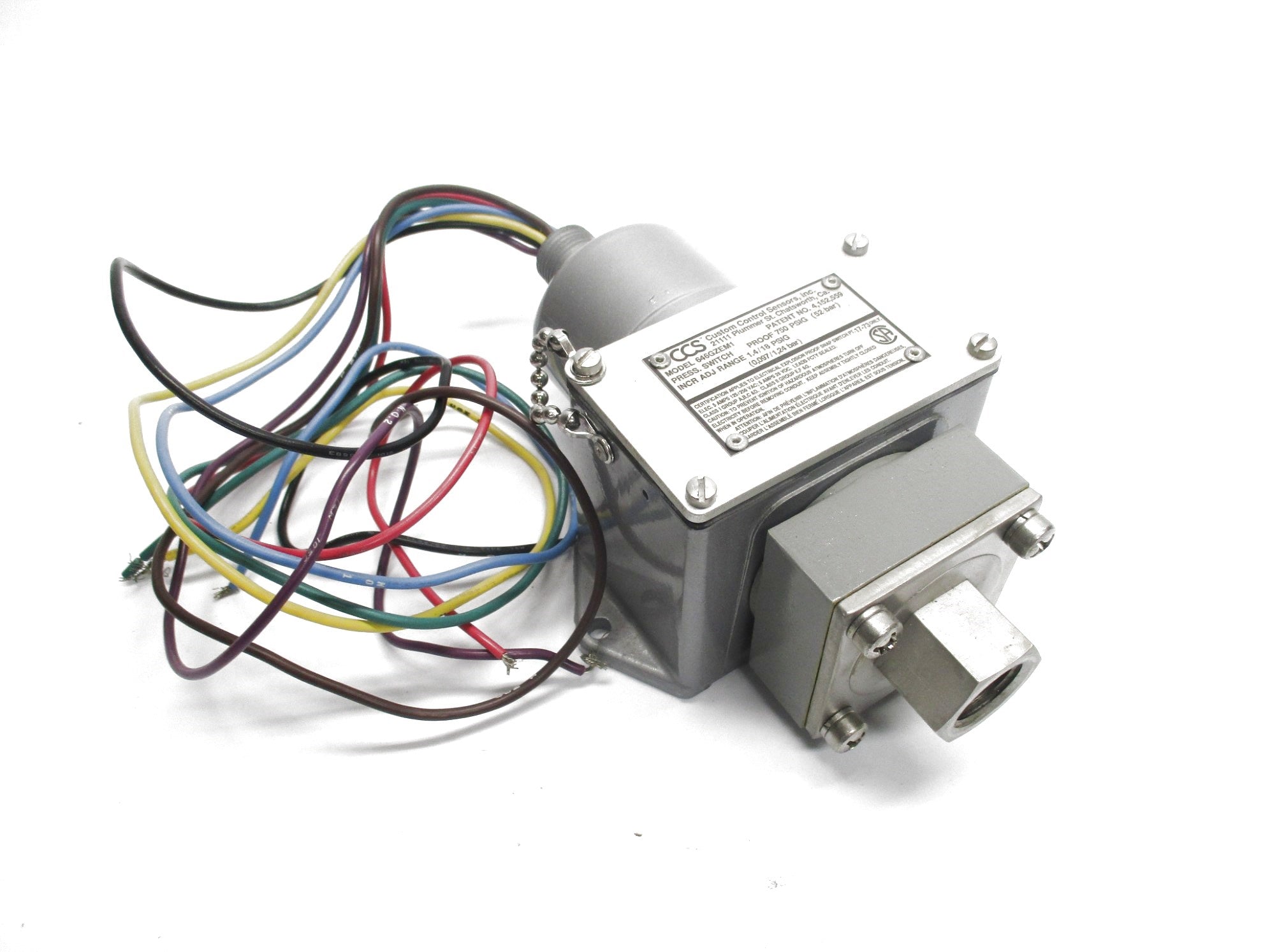CUSTOM CONTROL SENSOR 646GZEM1 NSNP
