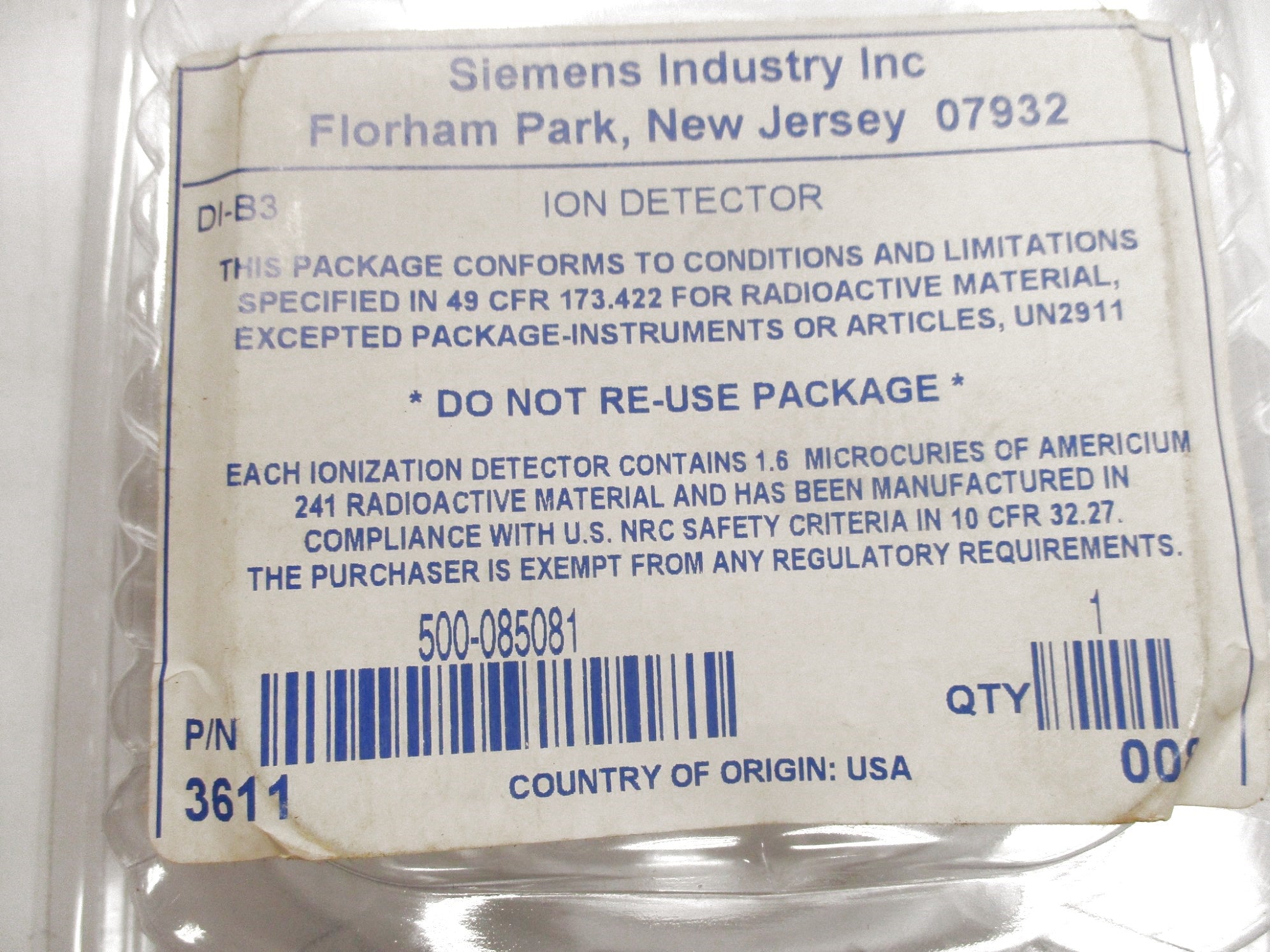 SIEMENS 500-085081 NSMP