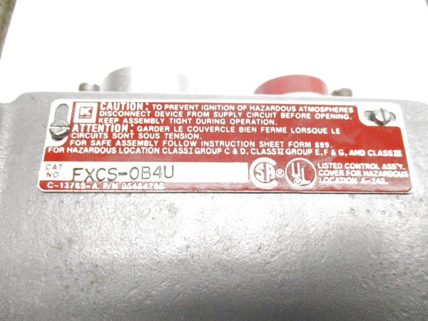 HUBBELL FXCS-0B4-U NSNP