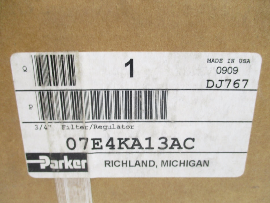 PARKER 07E4KA13AC 3/4" NSMP