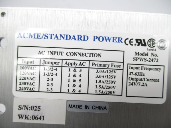 ACME SPWS-2472 NSMP
