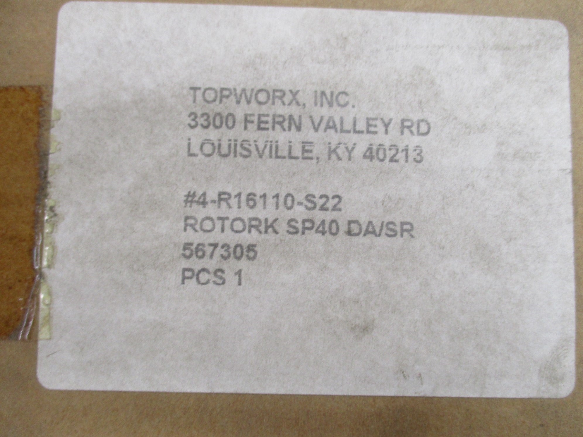 TOPWORX 4-R16110-S22 NSMP
