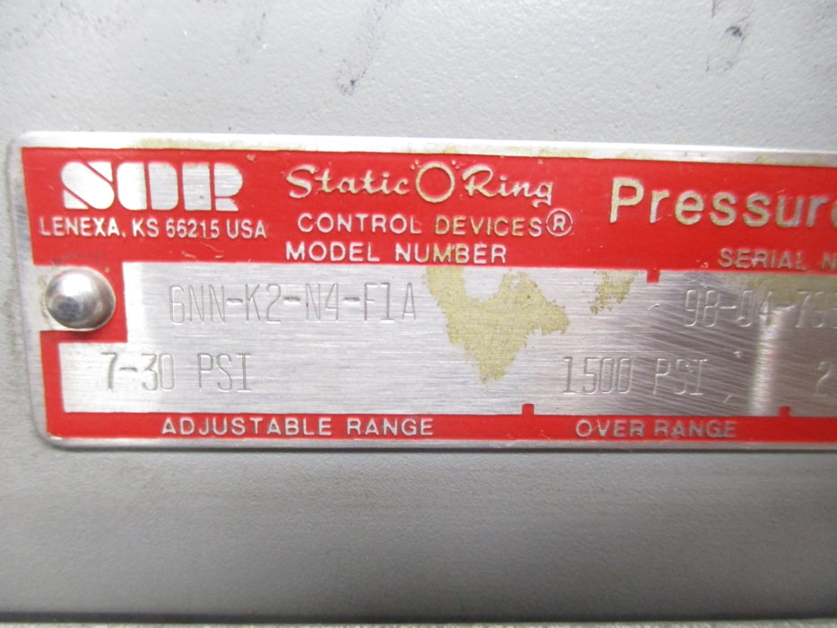SOR 6NN-K2-N4-F1A UNMP
