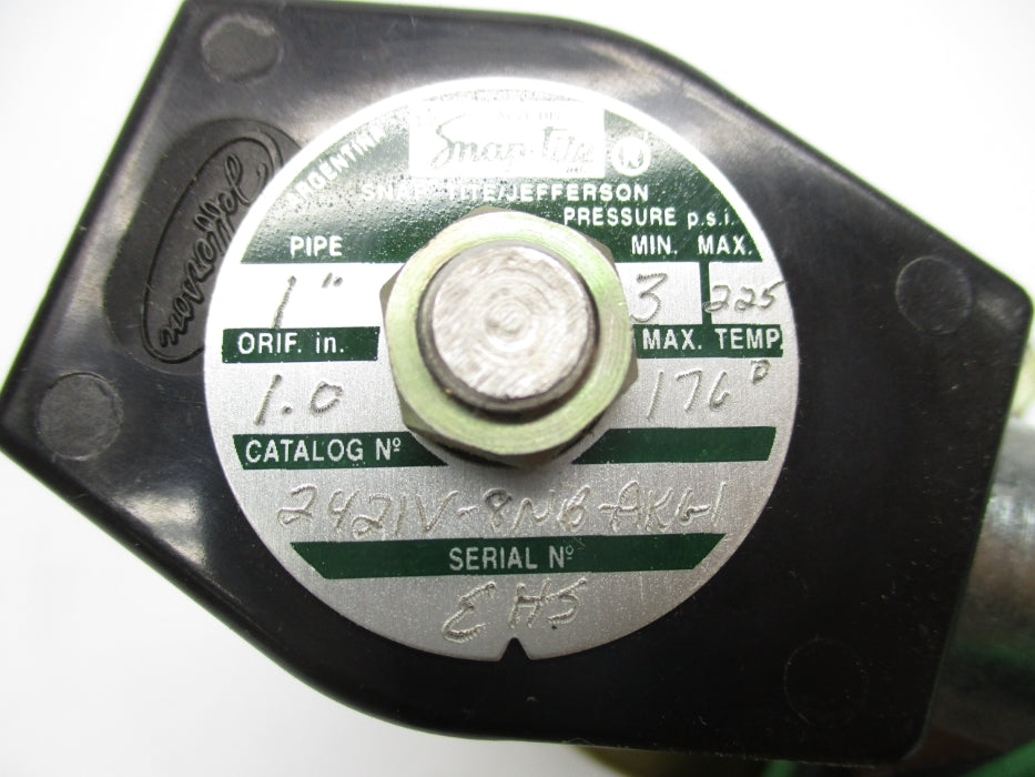 SNAP-TITE 2421V-8NB-AKG1 120V/60HZ NSMP