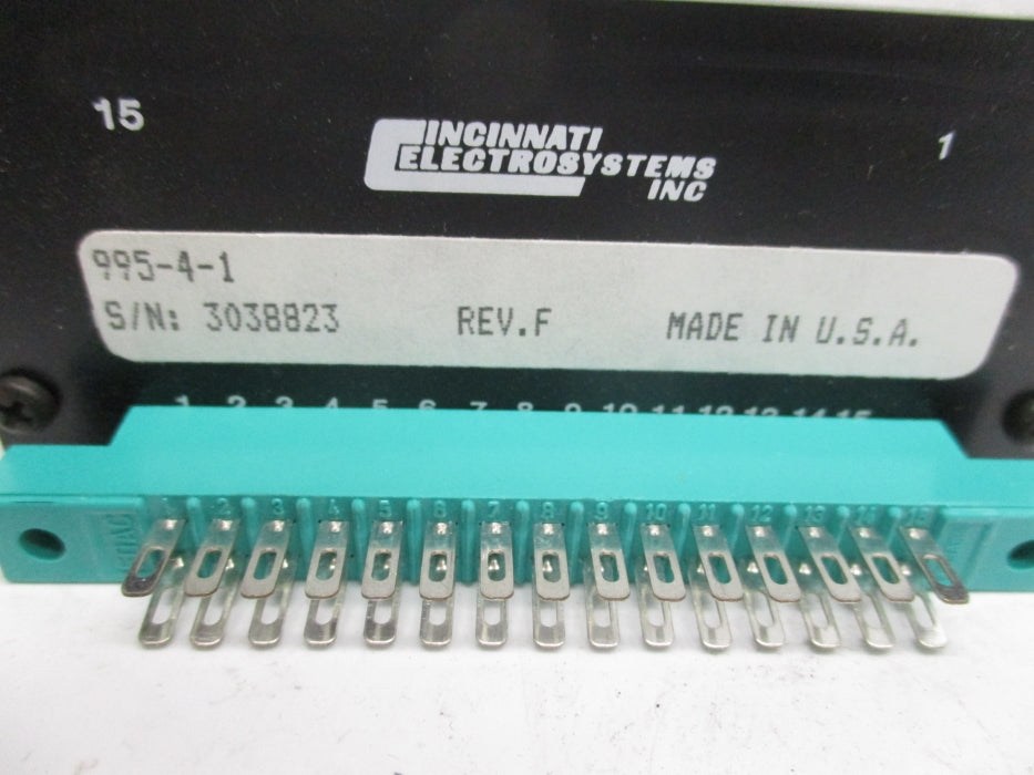 CINCINNATI ELECTRO SYSTEMS 995-4-1 NSMP
