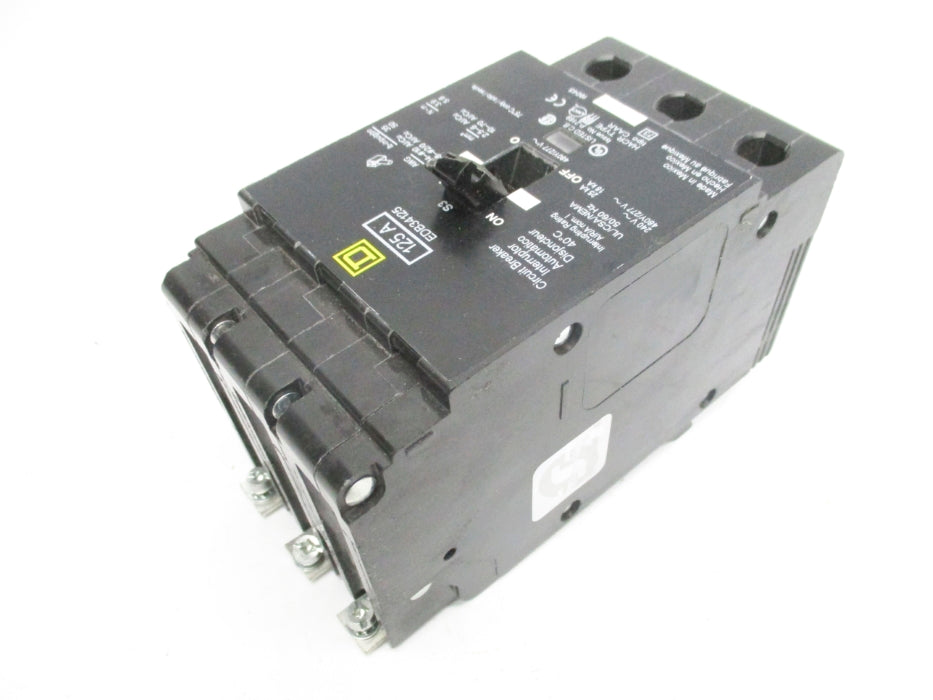 SQUARE D EDB34125 125A 277V (AS PICTURED) NSNP