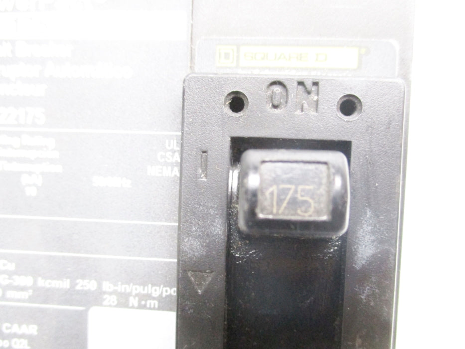 SQUARE D QBL22175 175A 240V NSNP