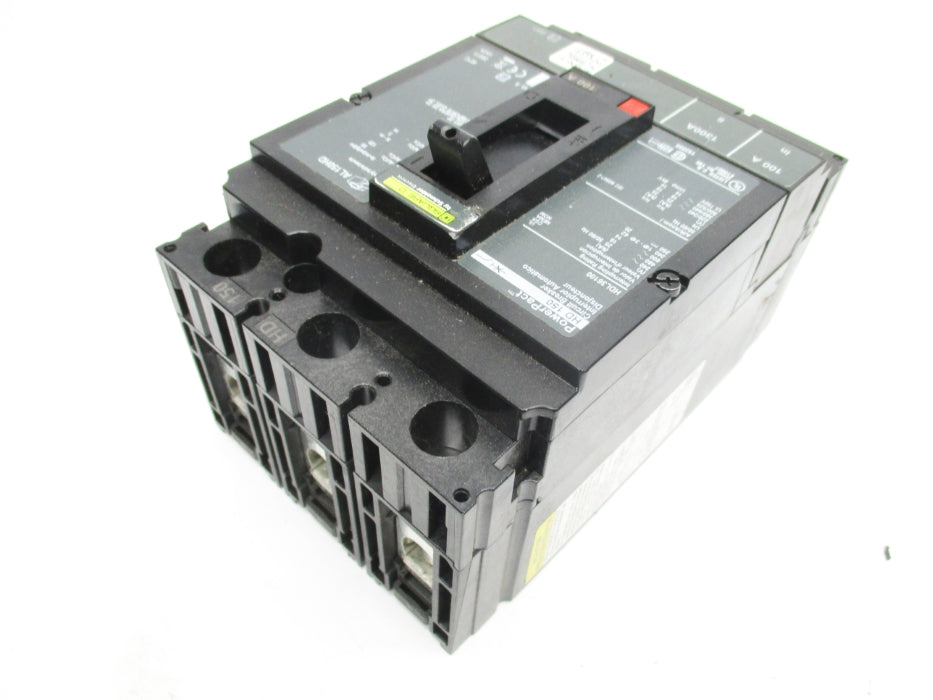 SQUARE D HDL36100 100A 600V UNMP