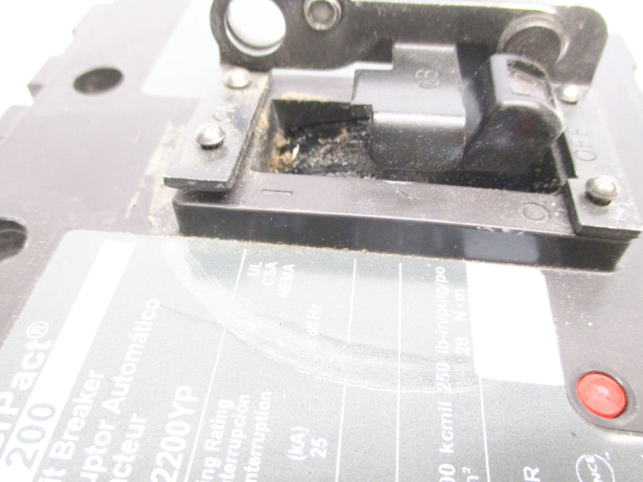 SQUARE D QDL32200YP 200A 240V UNMP