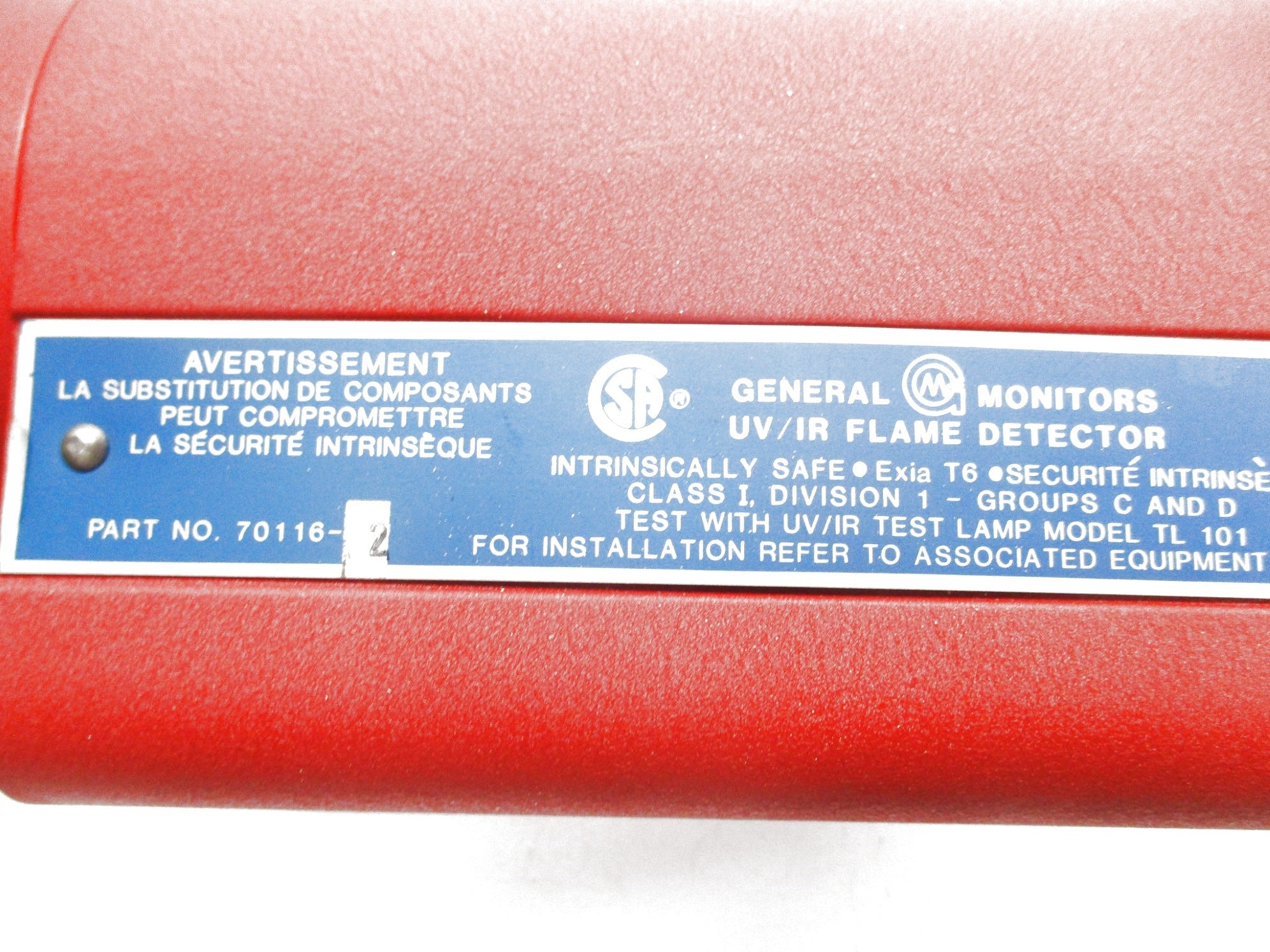 GENERAL MONITORS 70116-2 NSMP