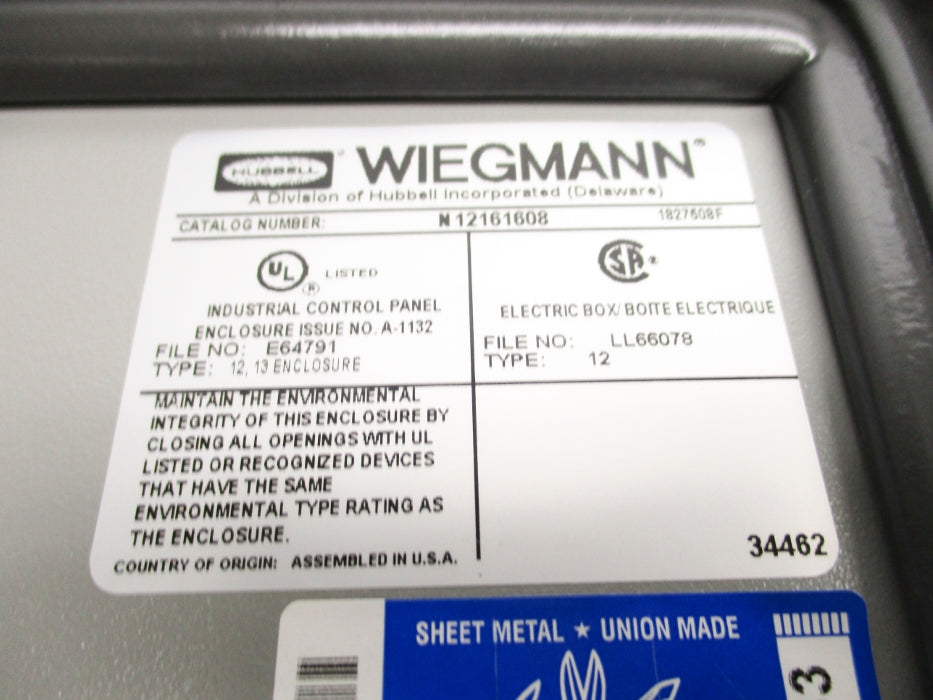 HUBELL N12161608 NSMP