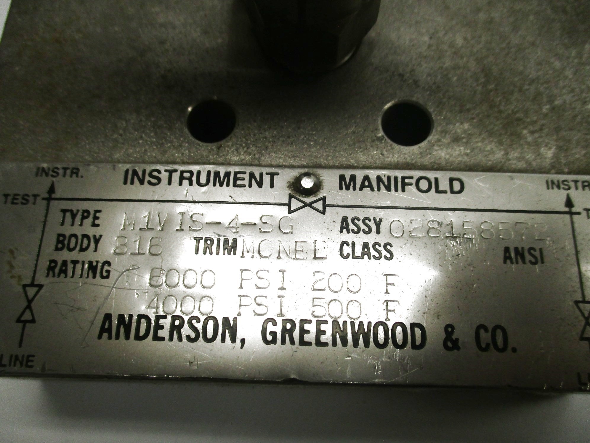 ANDERSON M1VIS-4-SG UNMP