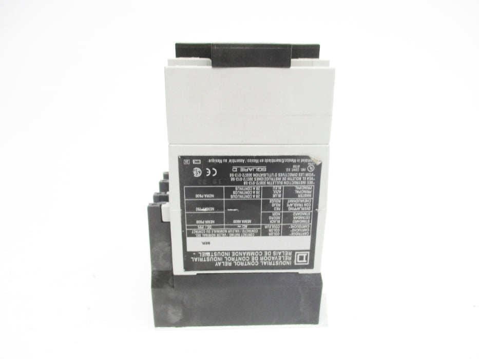 SQUARE D 8501X030 SER. A 110V/50HZ-120V/60HZ UNMP