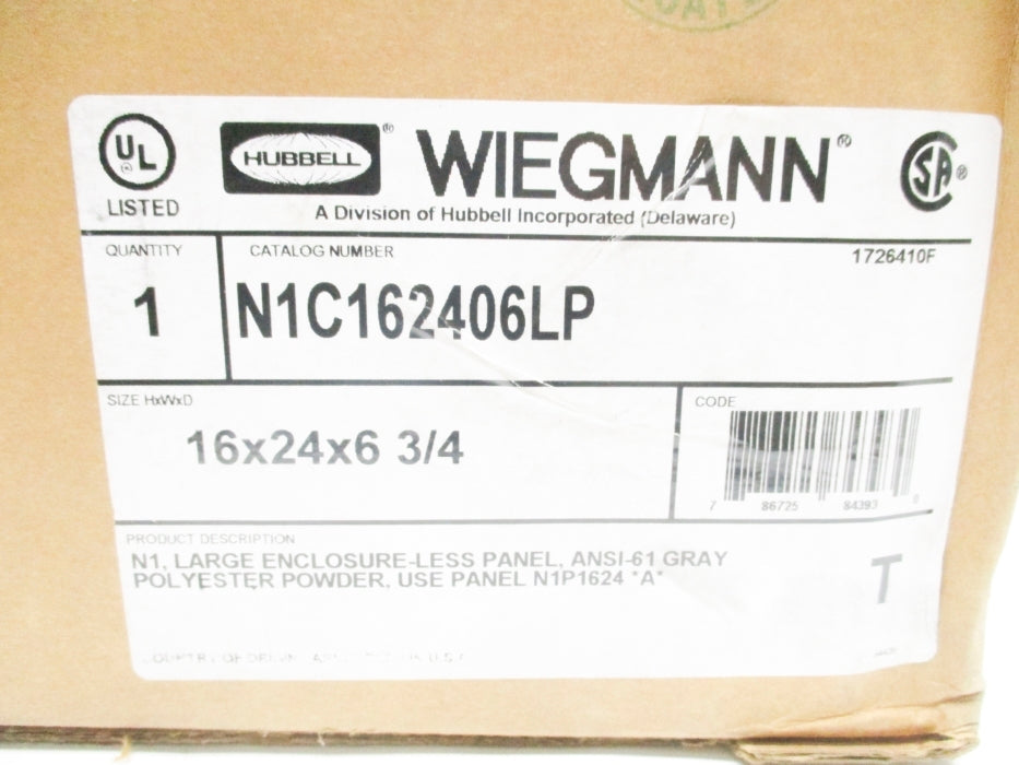 HUBBELL N1C162406LP NSFS
