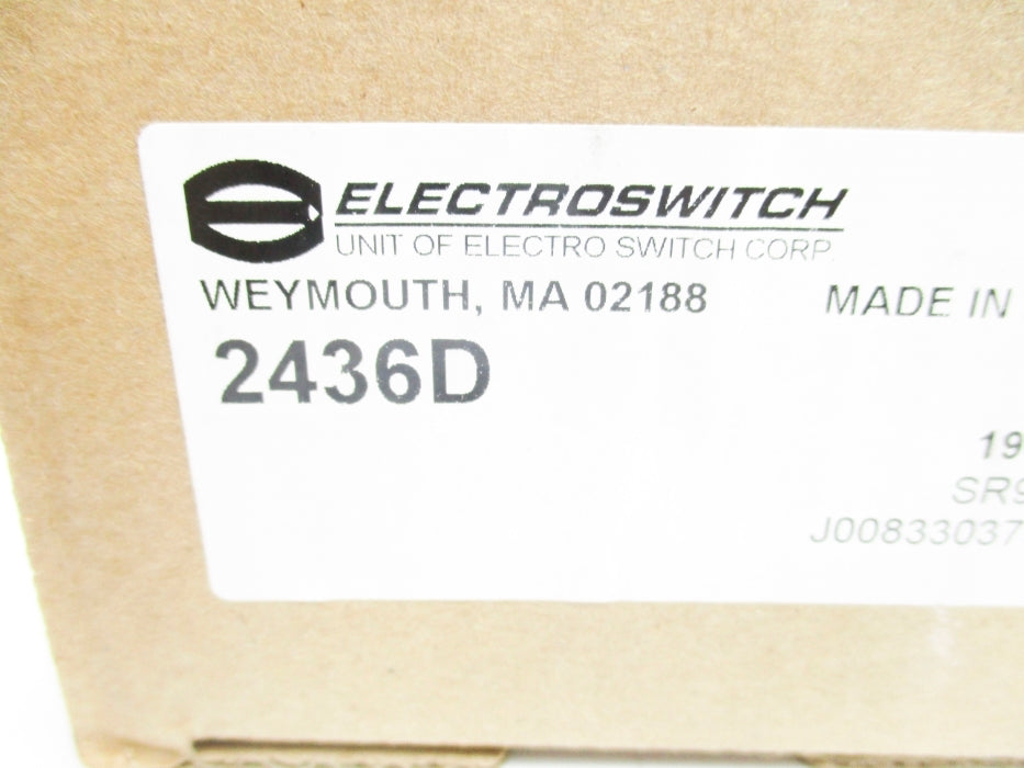 ELECTROSWITCH 2436D SER. 24 NSMP