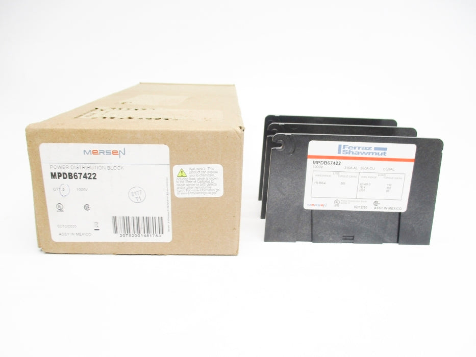 FERRAZ SHAUMUT MPDB67422 (PKG OF 3) NSMP