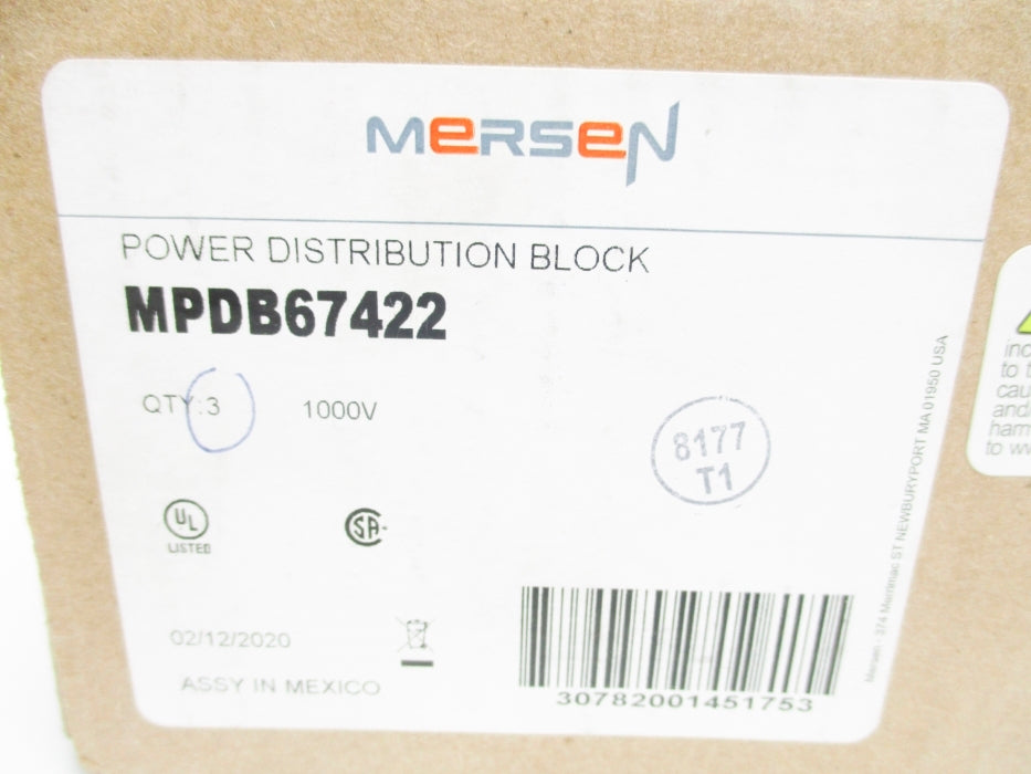 FERRAZ SHAUMUT MPDB67422 (PKG OF 3) NSMP