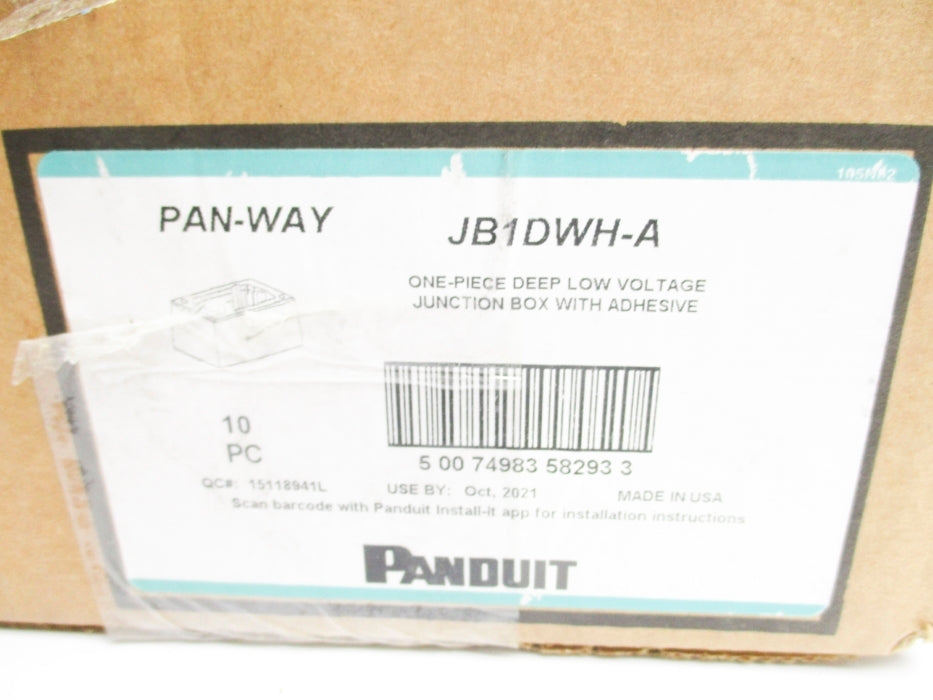 PANDUIT JB1DWH-A (PKG OF 10) NSMP