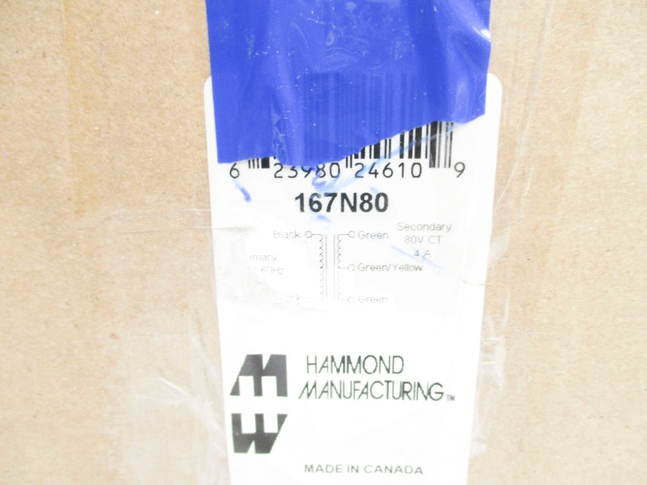 HAMMOND MANUFACTURING 167N80 320VA NSMP