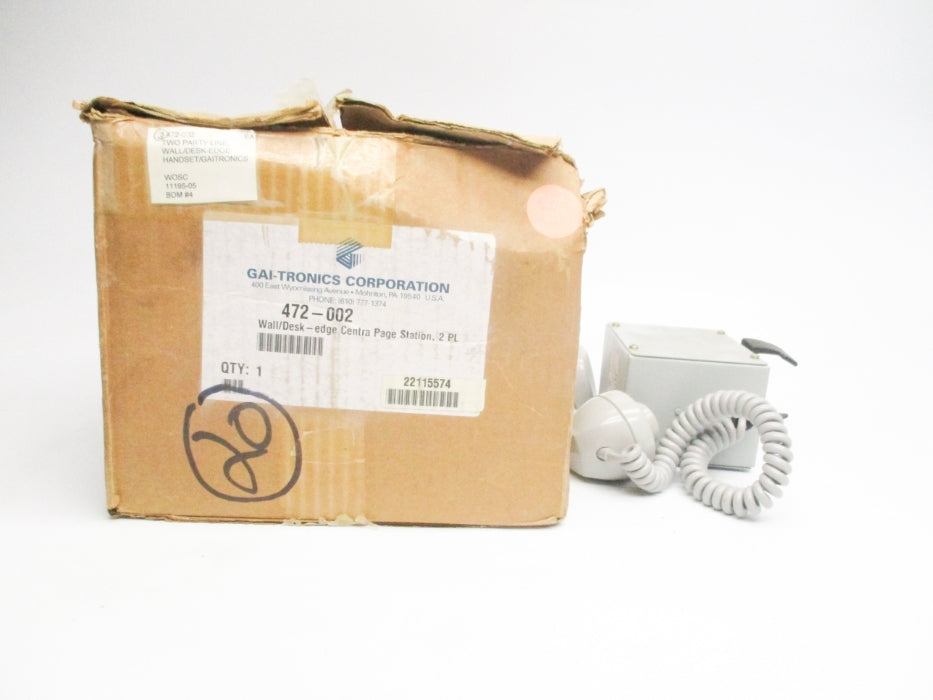 GAI-TRONICS 472-002 NSMP