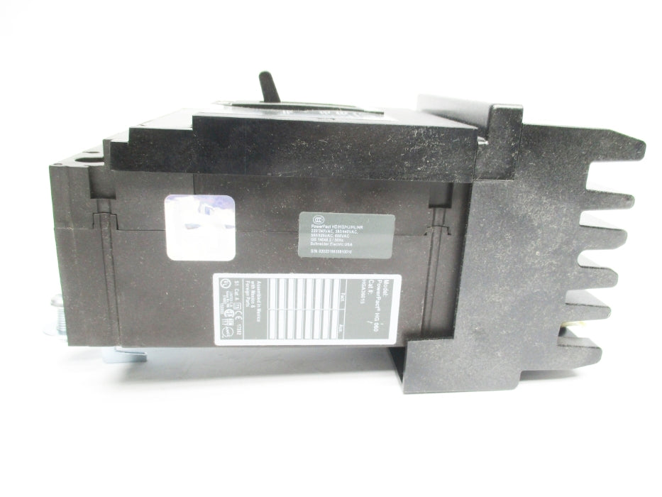 SQUARE D HGA36015 15A 600V NSNP